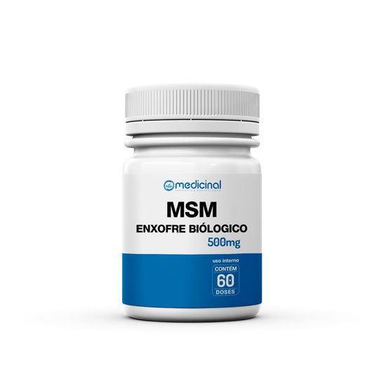 Msm---Enxofre-Biologico-500mg---60-Doses